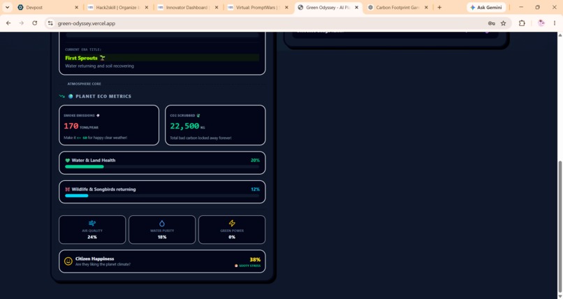 Green Odyssey – screenshot 1