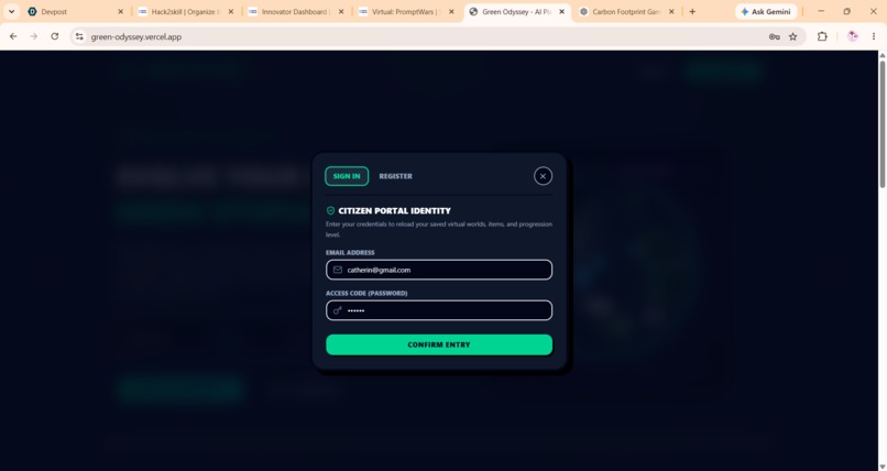 Green Odyssey – screenshot 2