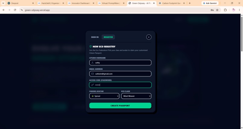 Green Odyssey – screenshot 3