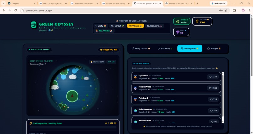 Green Odyssey – screenshot 5
