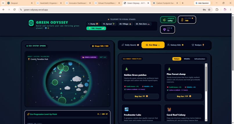 Green Odyssey – screenshot 6