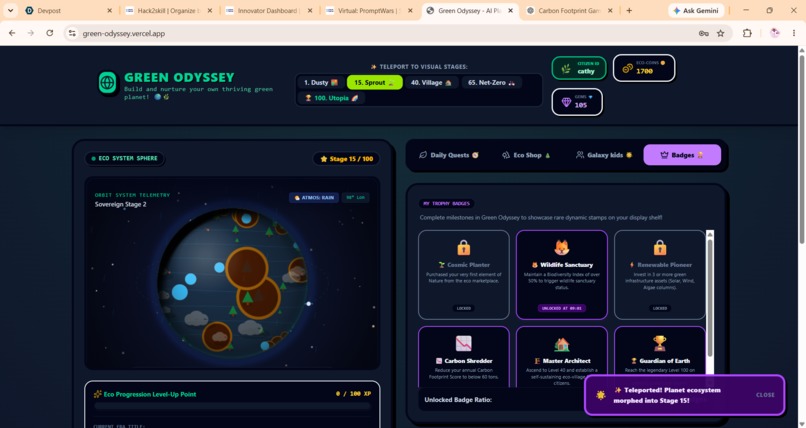 Green Odyssey – screenshot 7