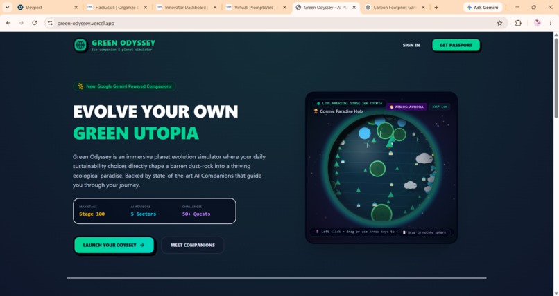 Green Odyssey – screenshot 8