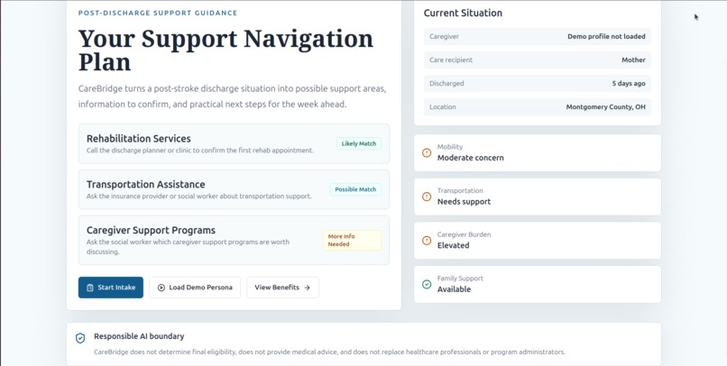 CareBridge – screenshot 1
