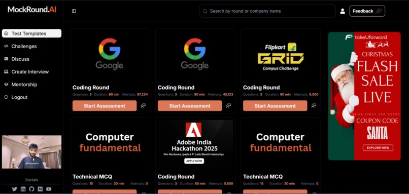 MockRound.AI – screenshot 1