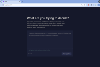 Life Decision Simulator