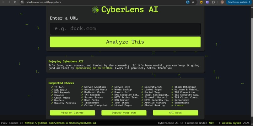 CyberLens-AI – screenshot 2
