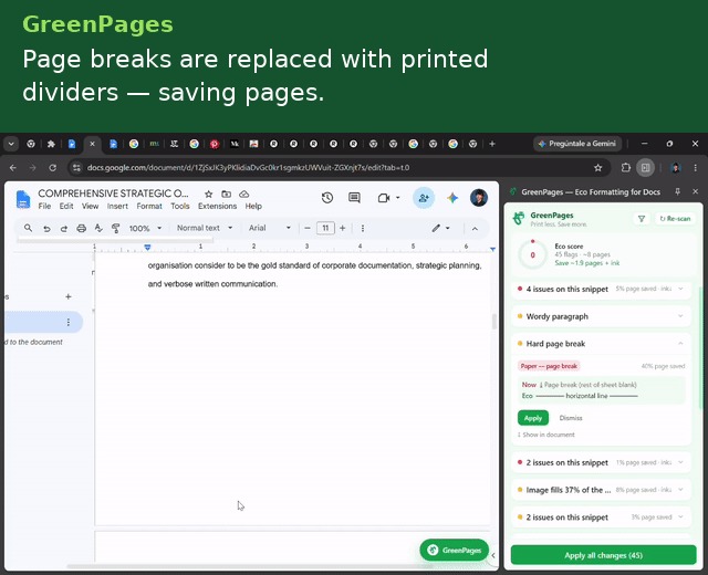 GreenPages – screenshot 2