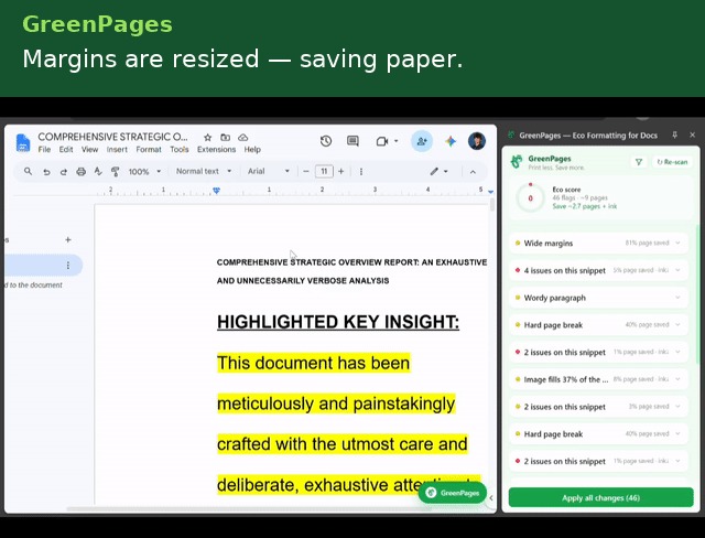 GreenPages – screenshot 3