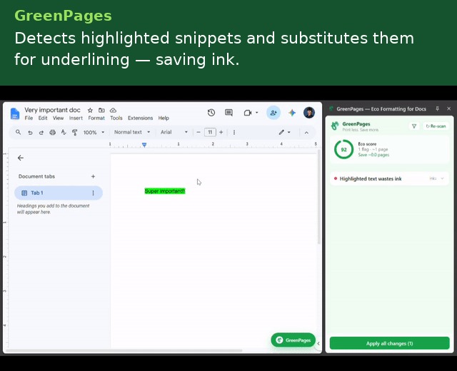 GreenPages – screenshot 5