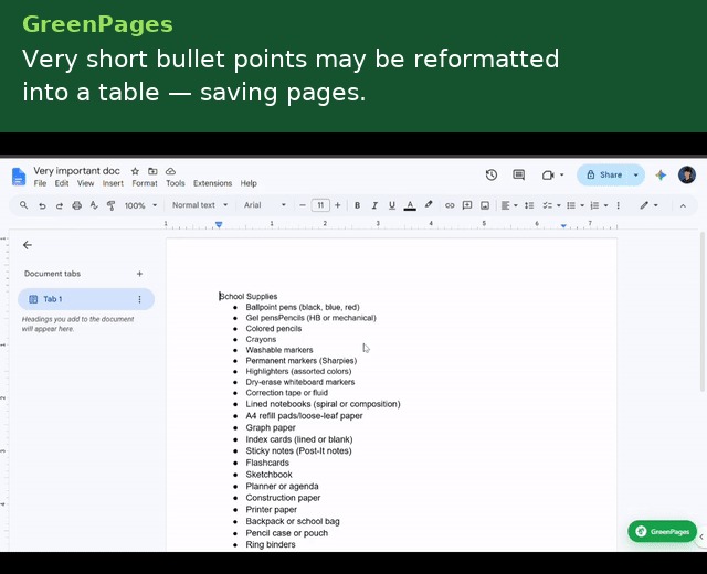 GreenPages – screenshot 7