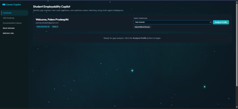 Multi-Agent Student Employability Copilot – screenshot 2