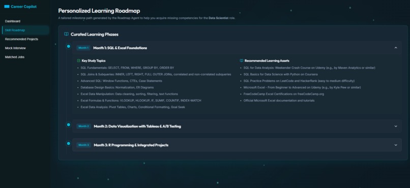 Multi-Agent Student Employability Copilot – screenshot 4