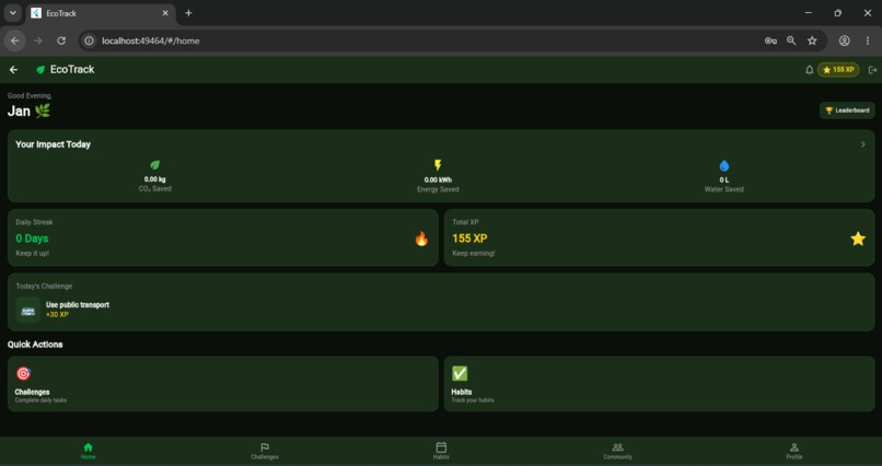 EcoTrack – screenshot 4
