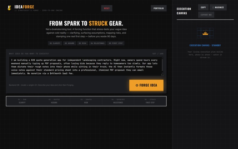 IdeaForge – screenshot 2