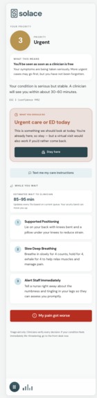 Solace: The AI-Powered ER + Patient Intake companion – screenshot 4