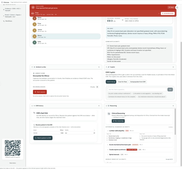 Solace: The AI-Powered ER + Patient Intake companion – screenshot 7