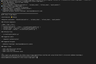 Orbit Issue Triage Agent
