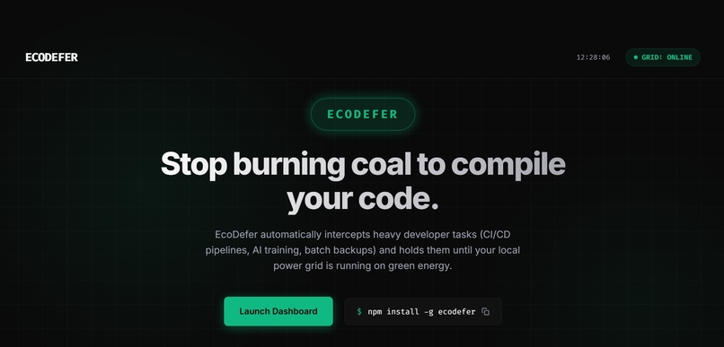 EcoDefer – screenshot 2