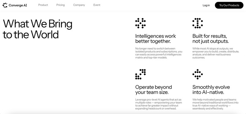 Converge AI – screenshot 1