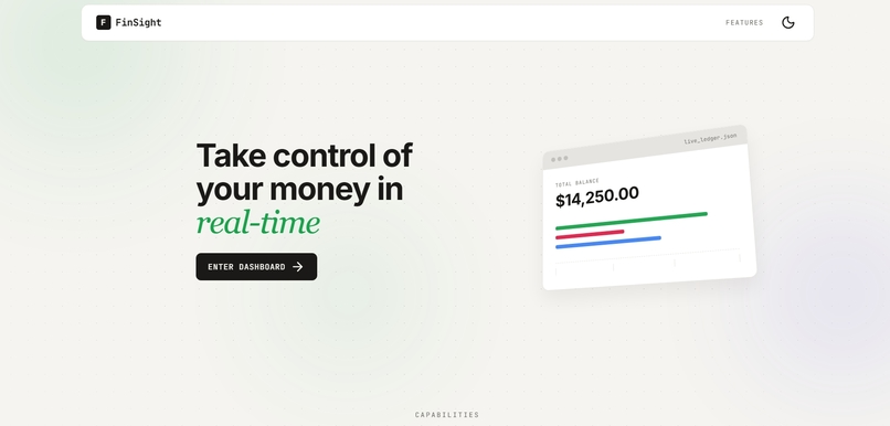FinSight – screenshot 2