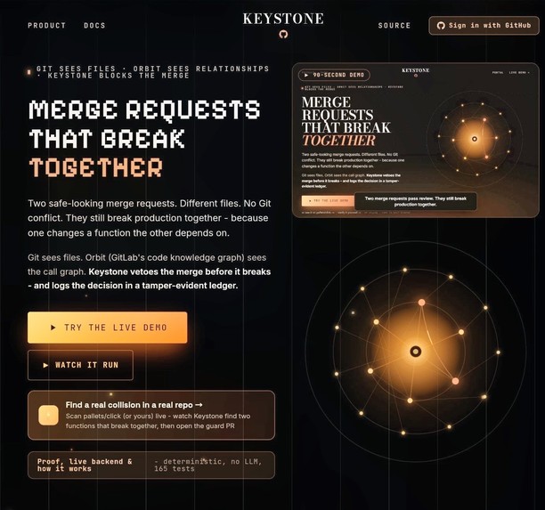 Keystone – screenshot 1