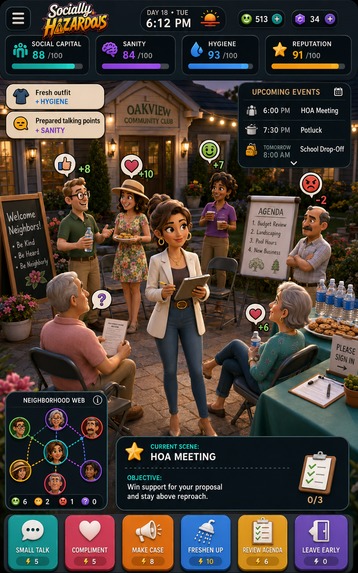 Socially Hazardous – screenshot 5
