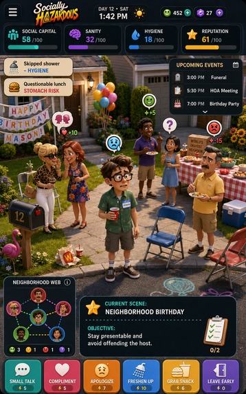 Socially Hazardous – screenshot 4