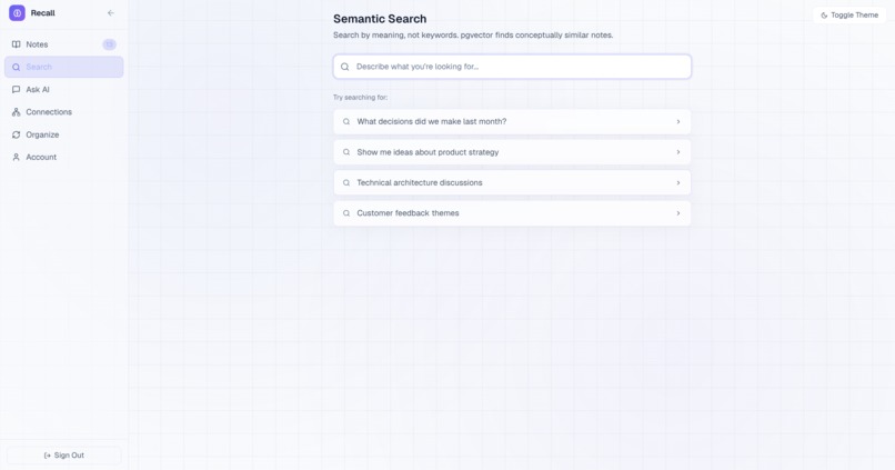 RECALL – screenshot 5