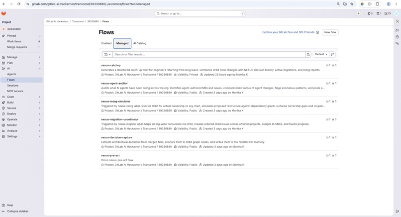 NEXUS — Organizational Intelligence System – screenshot 3