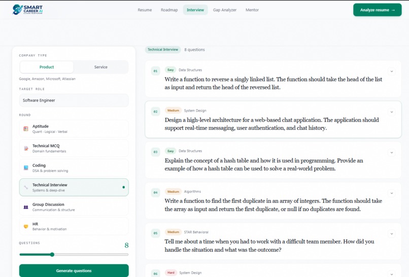 SmartCareer AI – screenshot 5
