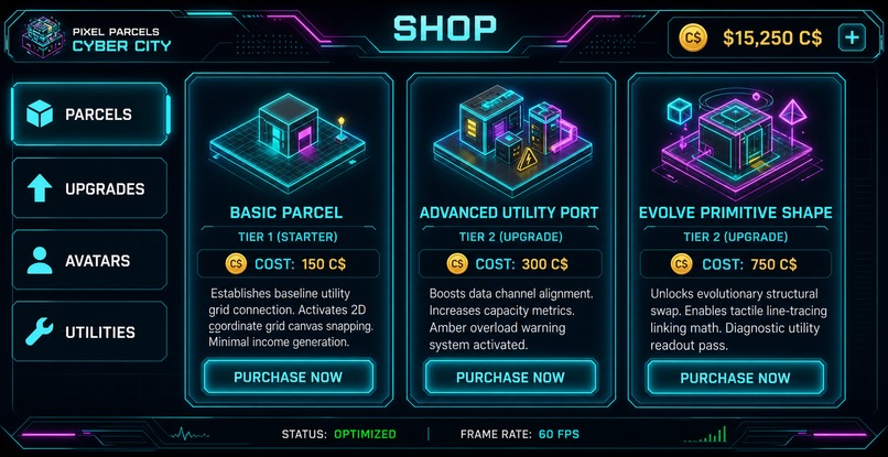 Pixel Parcels: Cyber City⁠ – screenshot 3
