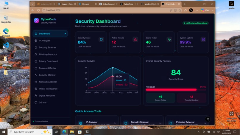 cybercode – screenshot 1