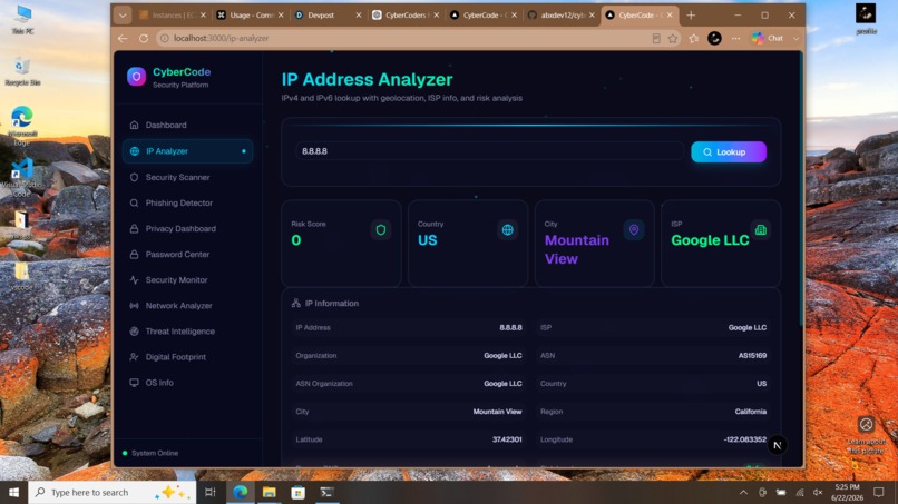 cybercode – screenshot 2