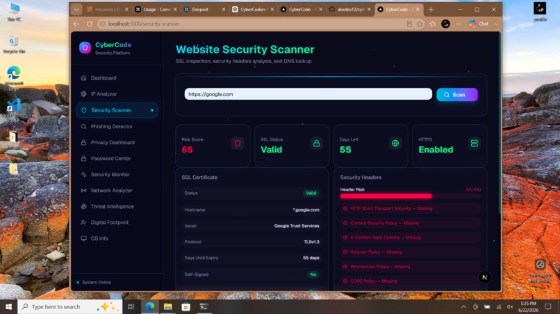 cybercode – screenshot 3