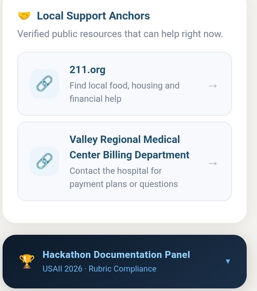 Relief route – screenshot 6
