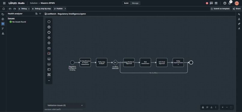 LexWatch – screenshot 2