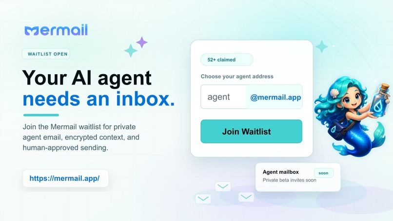 Mermail - Gmail For AI Agents – screenshot 1