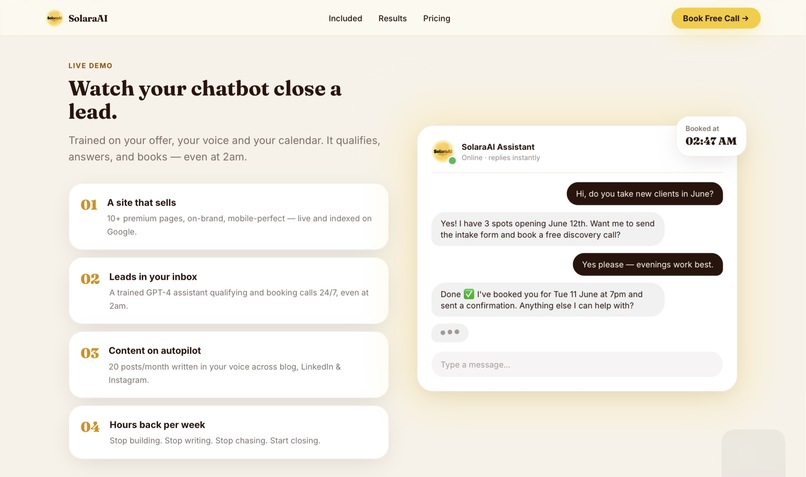 SolaraAI – screenshot 4
