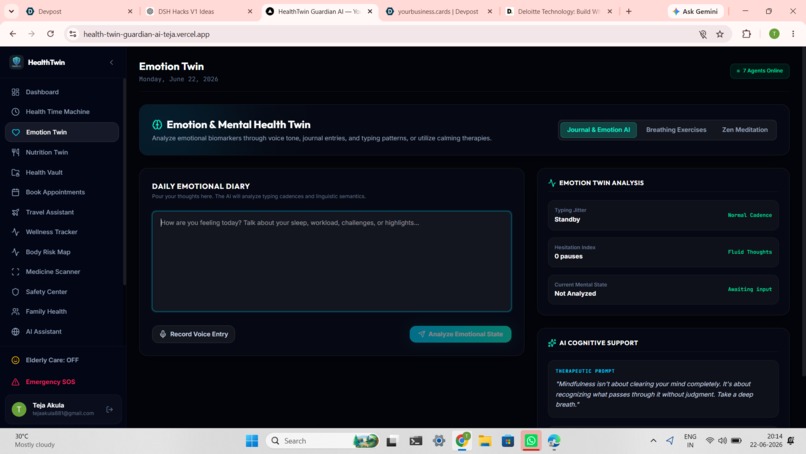 HealthTwin Guardian AI – screenshot 22