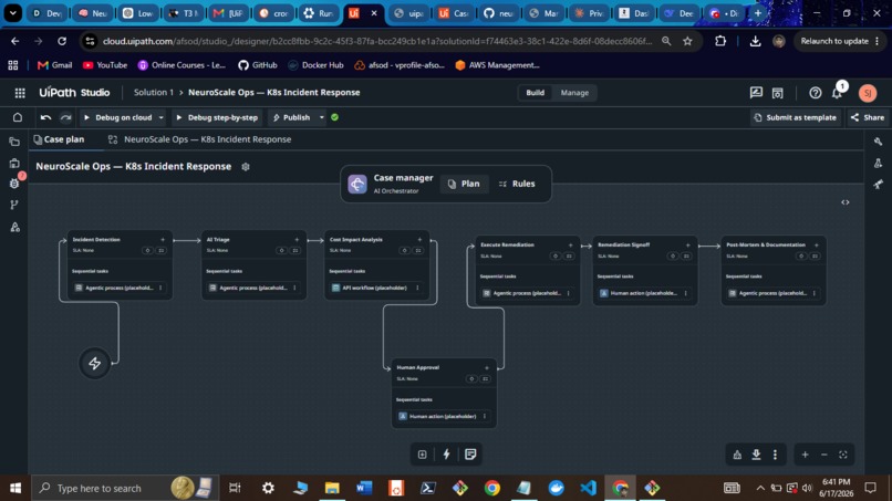 NeuroScale Ops: AI-Powered Kubernetes Incident Response – screenshot 2