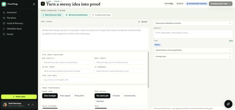 ProofForge – screenshot 3