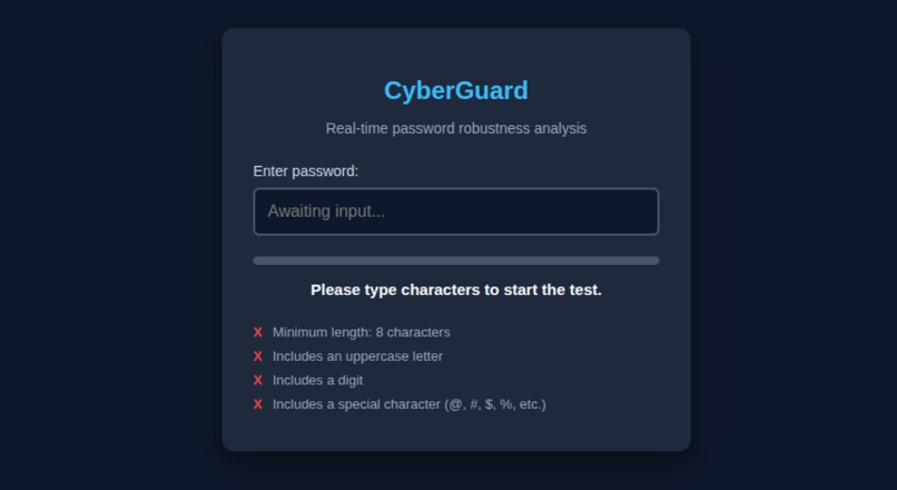 CyberGuard – screenshot 1
