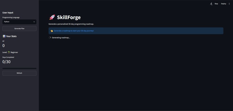 SkillForge – screenshot 2