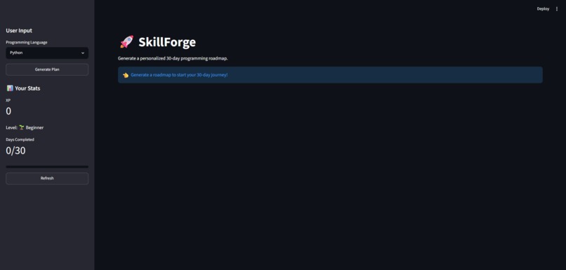 SkillForge – screenshot 1