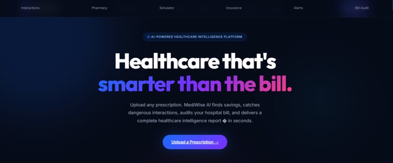 MediWise AI – screenshot 1