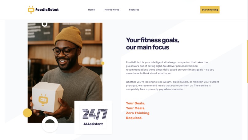 Foodie Robot – screenshot 1