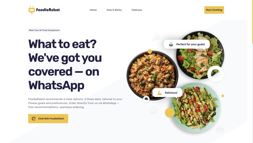 Foodie Robot – screenshot 2