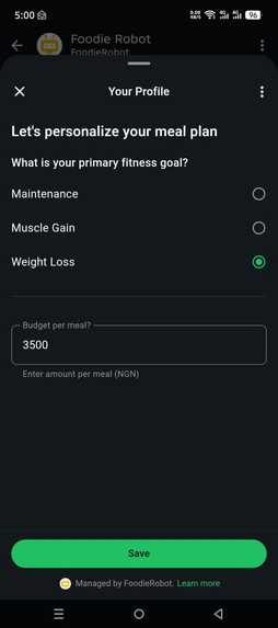 Foodie Robot – screenshot 3