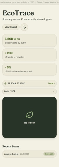 EcoTrace  – screenshot 2